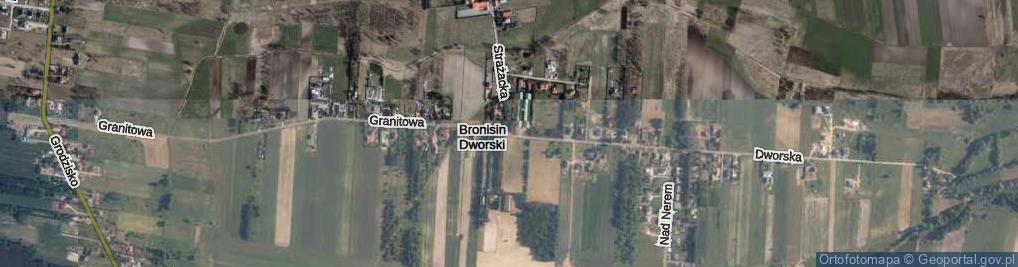 Zdjęcie satelitarne Bronisin Dworski ul.